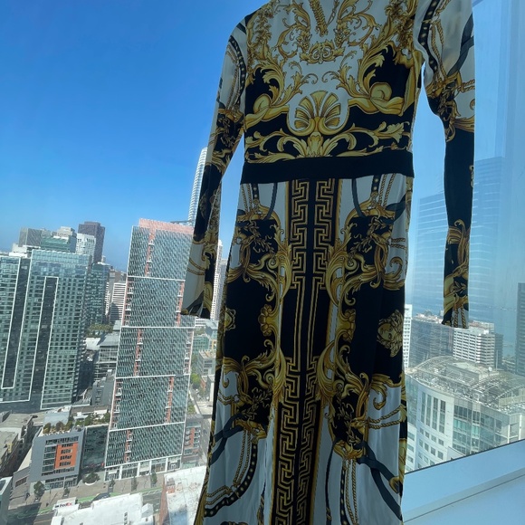 Versace Jersey Dress sz 38 - Picture 1 of 5